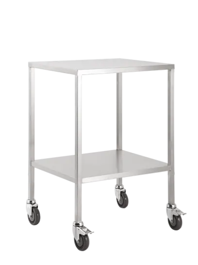 MEDICART 01, instrumentační vozík, 600x490x900 mm, nerez